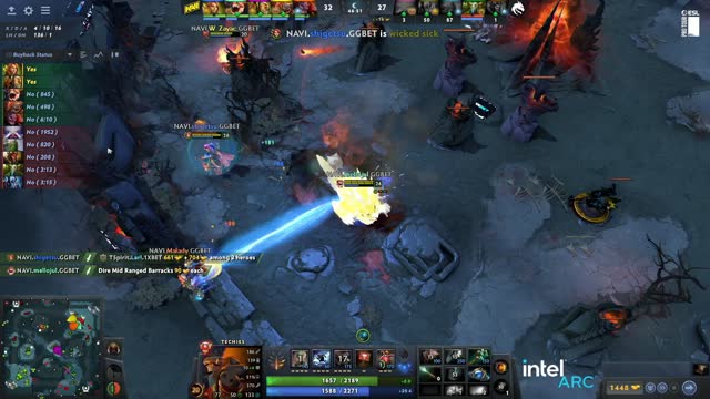 NAVI gets 2 kills!