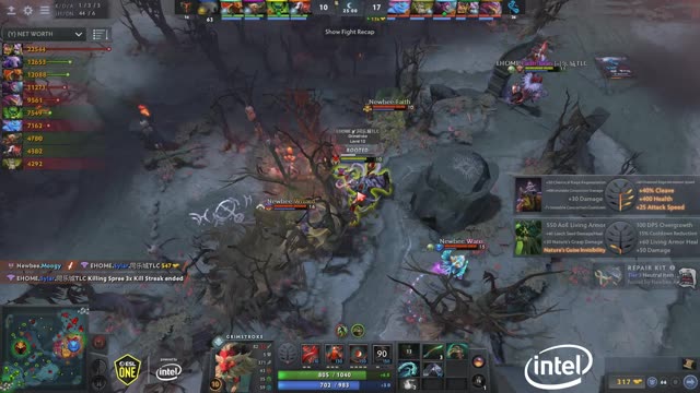 Newbee gets 3 kills!