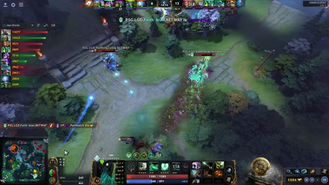 PSG.LGD gets 2 kills!