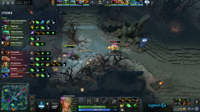 EG.Universe takes First Blood on Fnatic.PieLieDie!