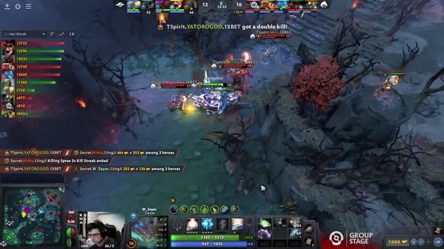 TSpirit.Yatoro gets a triple kill!