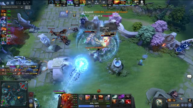 BurNIng's double kill leads to a team wipe!