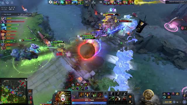 Arteezy gets a double kill!