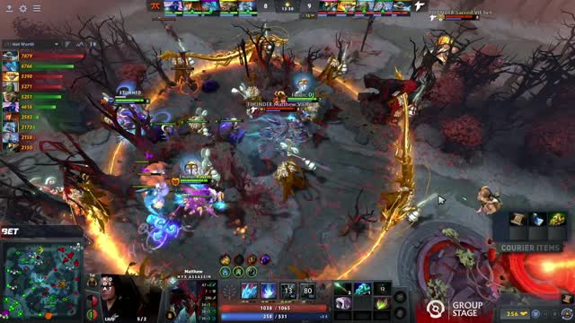 Fnatic.Raven kills ThunderP.Matthew!