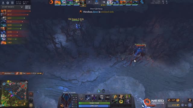 Newbee gets 2 kills!