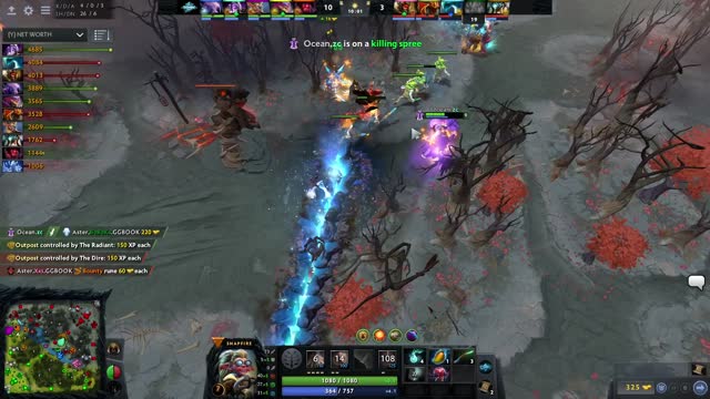 Ocean gets 2 kills!