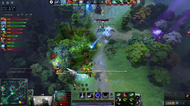 UND.SabeRLighT kills Arteezy!