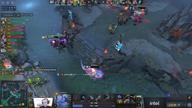 QCY.Quinn gets a triple kill!