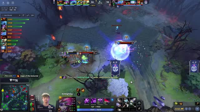 OG.bzm kills PSG.LGD.NothingToSay!