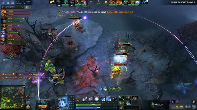 Fnatic.EternaLEnVy gets a double kill!