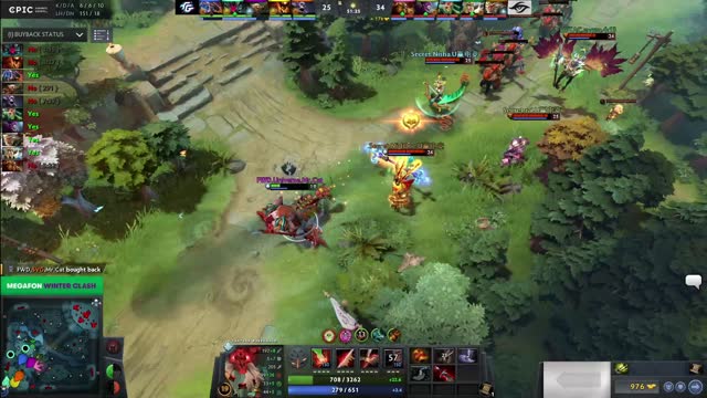 Secret.Nisha kills Fnatic.Universe!