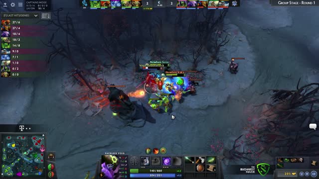 Newbee.Sccc kills UnderShock!