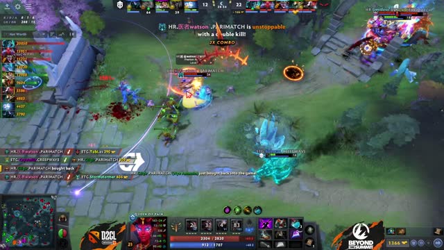 医者watson`'s triple kill leads to a team wipe!