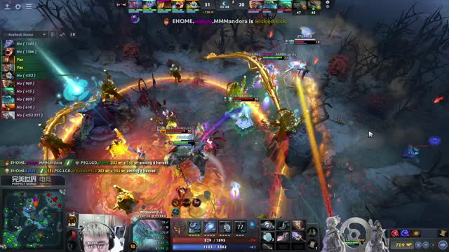 EHOME teamwipes PSG.LGD!