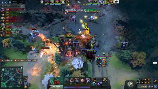 Secret.MidOne gets a double kill!