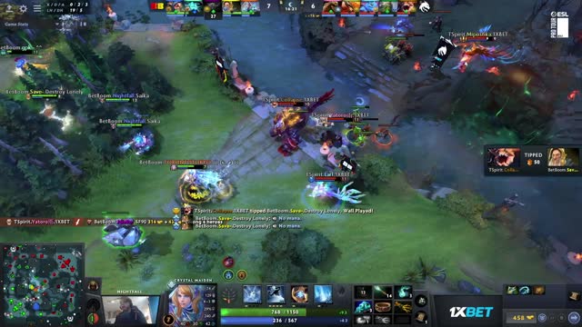 TSpirit gets 4 kills!