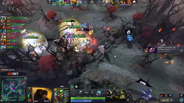 PSG.LGD.NothingToSay kills TSpirit.Yatoro!