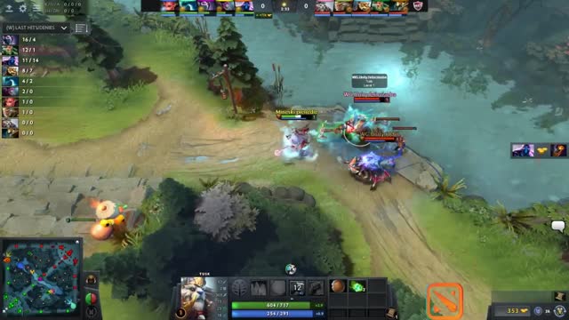 ciaoba takes First Blood on Fnatic.PieLieDie!