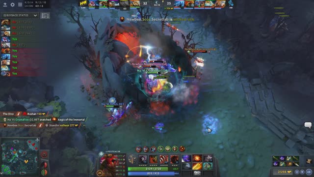 Newbee.Sccc gets a double kill!