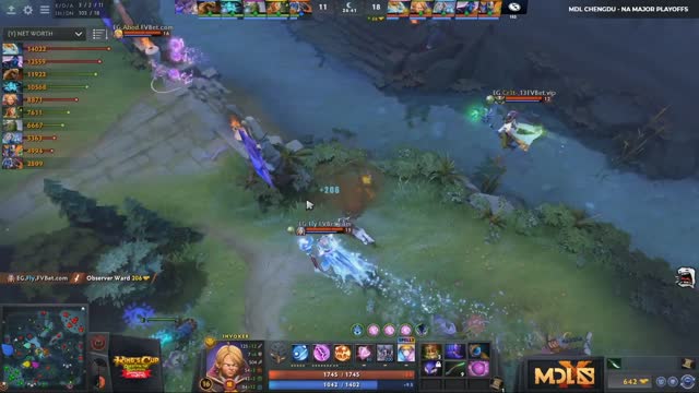 EG.Arteezy kills FWD.SVG!