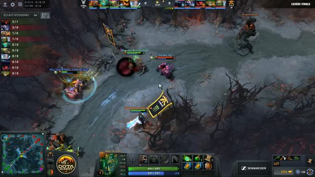 SVG takes First Blood on Fnatic.EternaLEnVy!