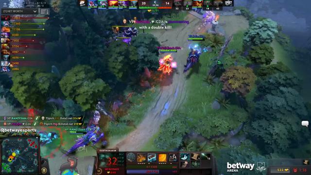 VP teamwipes TSpirit!