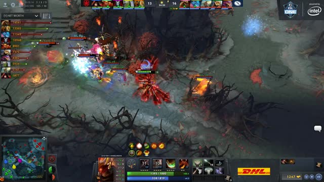 EG.Arteezy kills Vega.Afterlife!