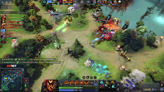 TSpirit.Collapse gets a double kill!