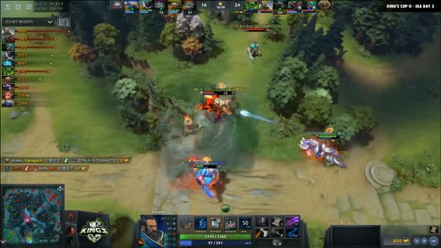 Benhur gets a triple kill!