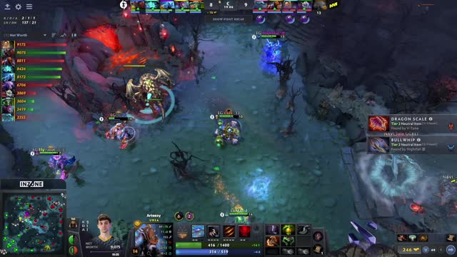 Arteezy kills Na`Vi.Solo!