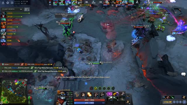 PSG.LGD.Chalice gets a double kill!