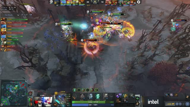 Arteezy gets a triple kill!