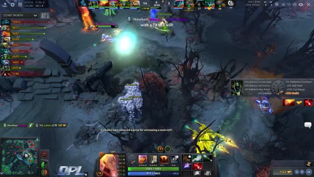 Newbee teamwipes VG!