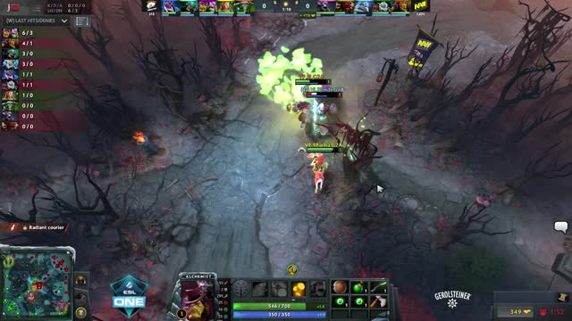 VP.9pasha takes First Blood on Na`Vi.Dendi!