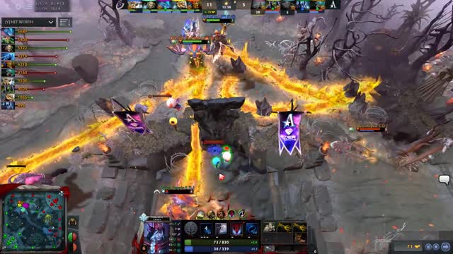 Newbee.kaka gets a double kill!