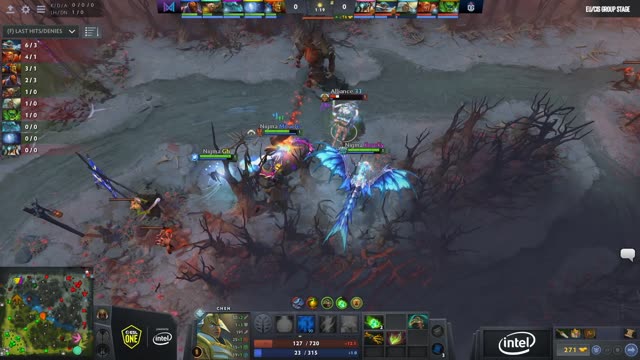 Liquid.Miracle- takes First Blood on Alliance.33!