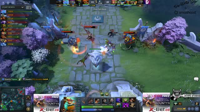 topson gets a triple kill!