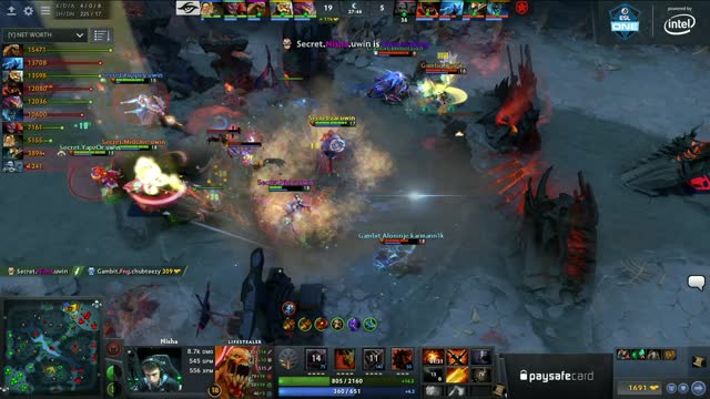 Secret.Nisha kills TSpirit.fng!