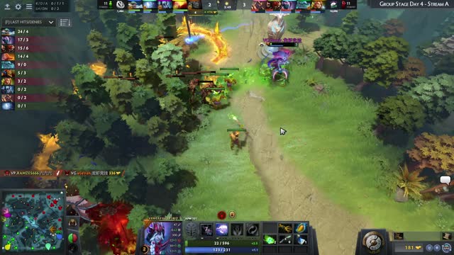 VP.Ramzes666 gets a double kill!