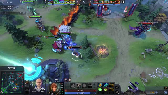 PSG.LGD.Faith_bian takes First Blood on Liquid.Boxi!