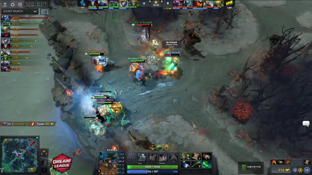 Newbee.Sccc kills Na`Vi.Dendi!