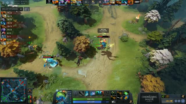 Newbee.kpii kills TNC.Kuku!