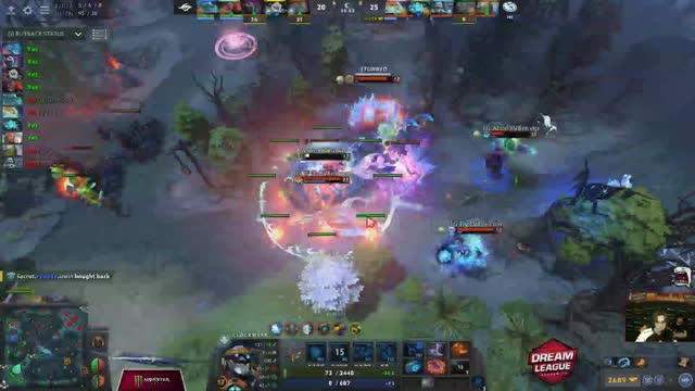 EG.Arteezy kills Secret.zai!