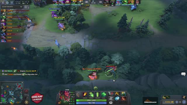 Timado gets a triple kill!