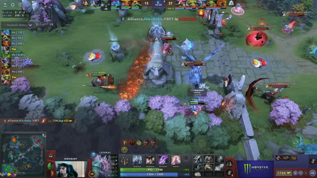 Alliance.Nikobaby gets a triple kill!