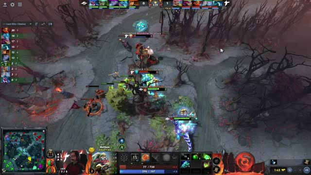 Secret.Puppey kills ThunderP.Matthew!