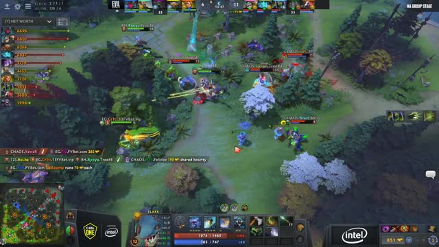 Newbee.Yawar gets a double kill!