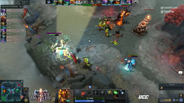 LeBronDota takes First Blood on Vega.CeMaTheSlayeR!