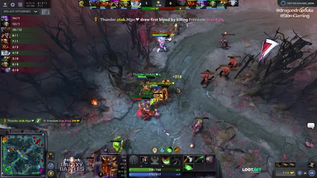    ᵶtok gets a double kill!