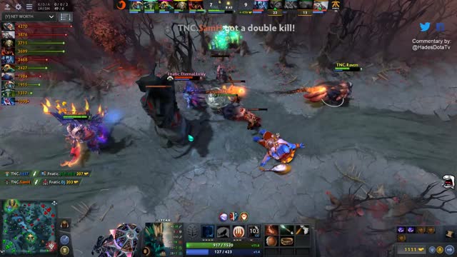 TNC.Sam H gets a triple kill!